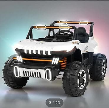 Uşaqlar üçün elektrikli off-road jeep tipli minik maşını