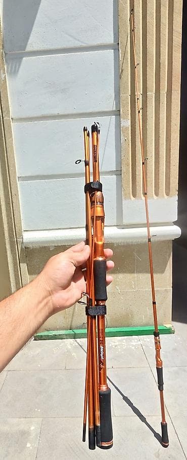 Ovçuluq və balıqçılıq: BAKAWA 210 çoxhissəli balıqçılıq qamışı - Marka/model: BAKAWA 210 - — 9