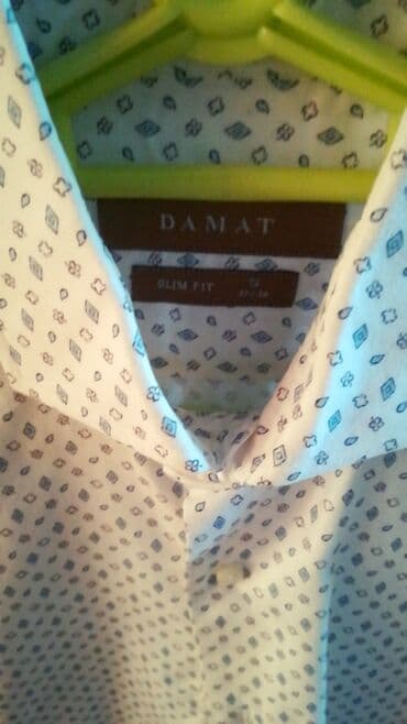 ağ kişi tuflisi: Köynək, Calvin Klein, S, rəng - Ağ — 5