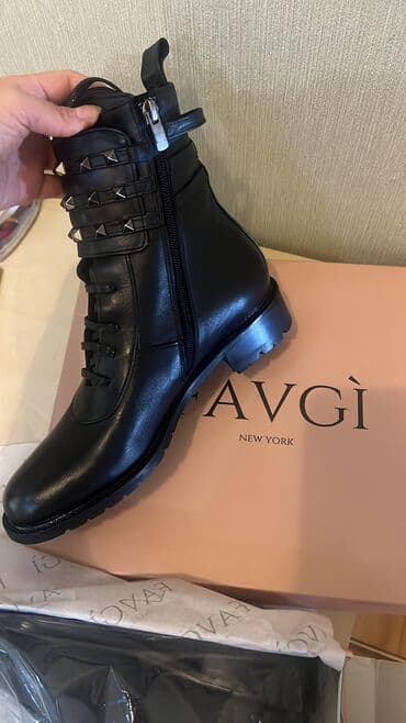 qadın çəkmə: Ölçü: 39, rəng - Qara, Yeni — 3