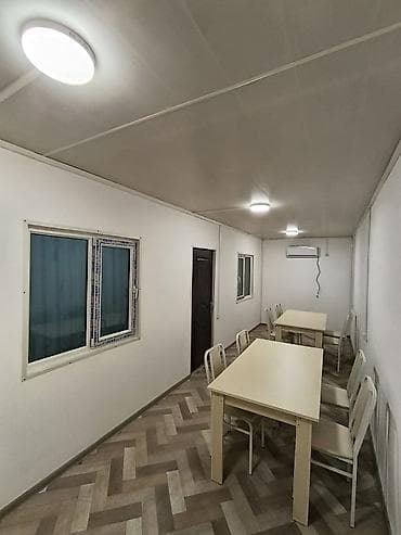 anbar üçün konteyner: Modul konteyner – sahə mətbəxi/istirahət otağı Məhsul təsviri: - 40 — 6