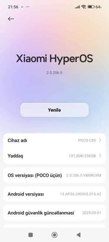 sony playstation 5 slim: Poco C3, rəng - Qara, Sensor — 7