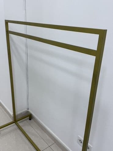 открытая вешалка для одежды: Metall geyim asılqanı – mağaza və ev üçün - Material: möhkəm metal — 1