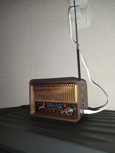magic karaoke ys 68: Retro üslublu portativ radio və fənər Radio yenidir heç istifadə — 1