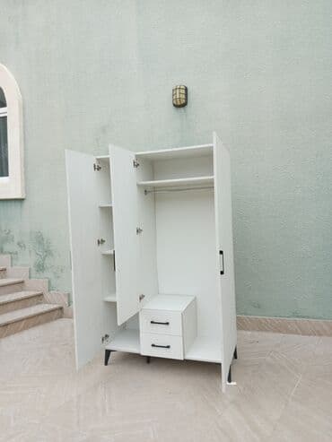 istehsal üçün yer axtarıram: Yeni, Açılan, 3 qapılı Düz dolab, Qarderob, paltar dolabı, Azərbaycan — 9