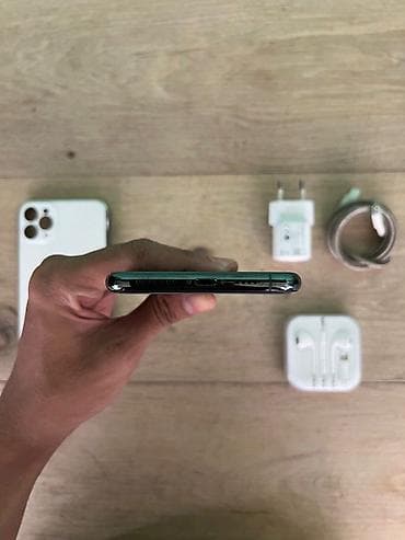 iphone şunur: IPhone 11 Pro, 256 GB, Matte Midnight Green, Face ID — 6