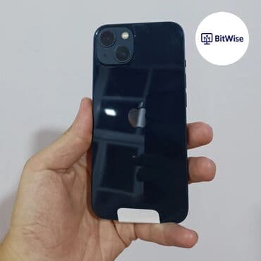 IPhone 13, 128 GB, Midnight, Face ID, Barmaq izi