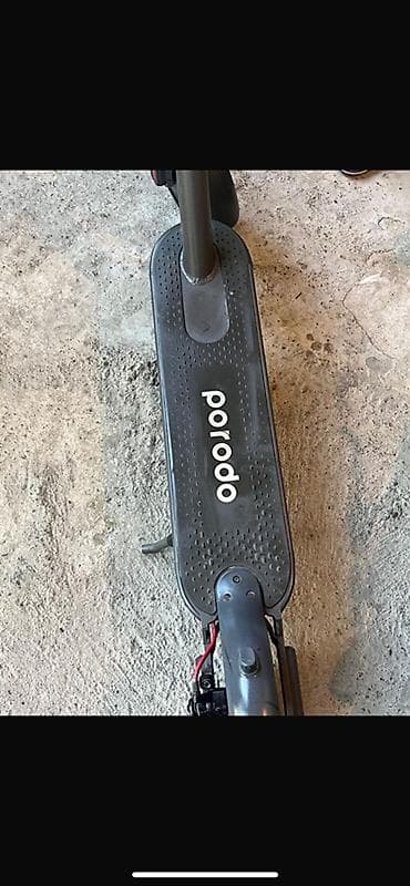 elektrik skuter satilir: Porodo elektrik skuter Batareka dəyişilməlidir qalan hərşey işləkdir — 2