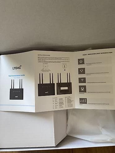 ipad 2: 4G CPE Router – LTE Cat4 (300 Mbps) - Mobil internet üçün SIM-kartla — 3