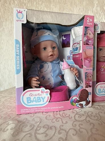 uşaq oyuncaqları: Baby Series – Uşaq kuklası (2+ yaş) - Real görünümlü, sevimli bebek — 2