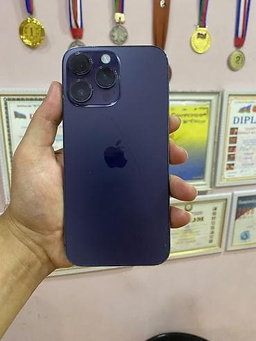 iphone 12 blue: IPhone 14 Pro Max, 128 GB, Deep Purple — 4