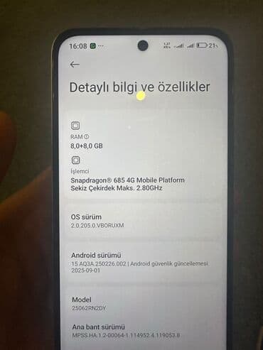 redmi note 16 pro max qiymeti: Xiaomi Redmi 15 – 256 GB yaddaşlı smartfon - Rəng: qızılı (arxa — 7