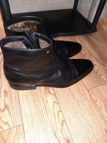 Məhsul: kişi üçün qışlıq dəri botlar MORESCHI FİRMASI ARJİNAL İTALİYA