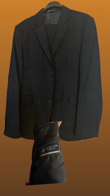 uzun qol koftalar: Etceyr Lcon Germany kişi kostyumu (1-cə dəfə geyinilib) - Rəng: tünd — 1