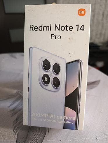 iphone pro max: Xiaomi Redmi Note 14 Pro - 200 MP AI arxa kamera – yüksək detallı — 1