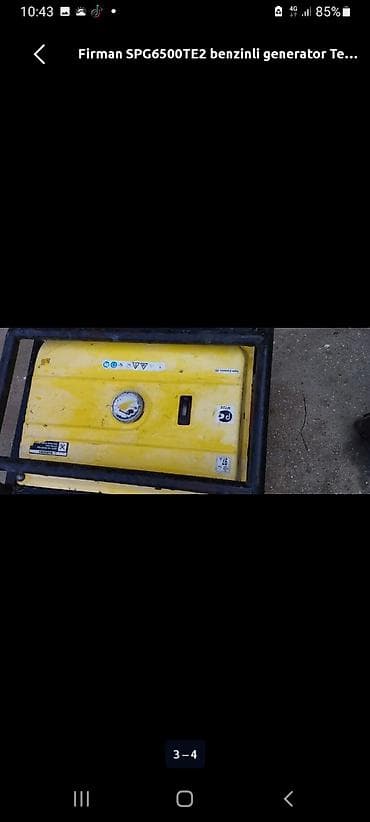 yeni il sufre: Firman SPG6500TE2 benzinli generator - Model: SPG6500TE2 (Gasoline — 2