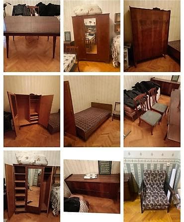 yevlax mebel: *Bir evden 2 eded çarpayi,2 eded Dolab,masa desti tvalti,ve — 1