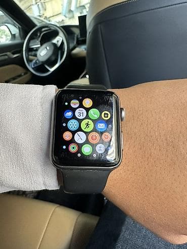 Yeni, Smart saat, Apple, Аnti-lost, rəng - Qara