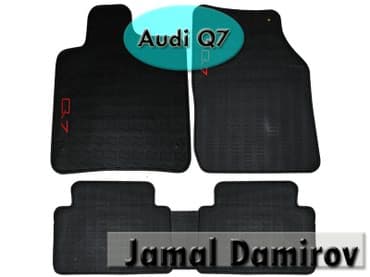 w211 ayaqaltı: Audi Q7 üçün silikon ayaqaltilar. Силиконовые коврики для Audi Q7 — 1