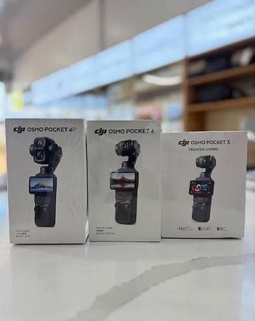 DJI Osmo Pocket seriyası – kompakt, cibə sığan stabilizatorlu kamera lalafo.az -da DJI Osmo Pocket seriyası – kompakt, cibə sığan stabilizatorlu kamera