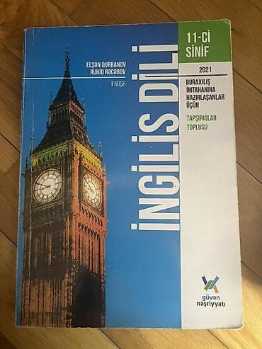 elxan elatli pdf kitab: İngilis dili 11-ci sinif, 2021 il — 1