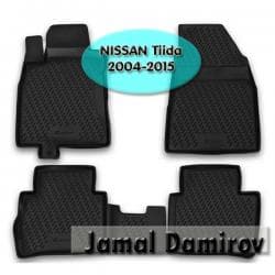 ayağaltı: Nissan tiida 2004-2015 üçün poliuretan ayaqaltilar novli̇ne bundan — 1