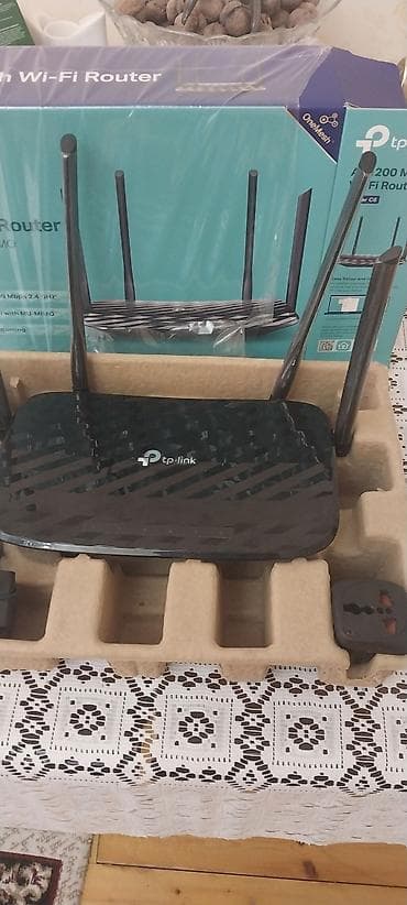 modem wifi: TP-Link Archer C6 AC1200 Mesh Wi‑Fi Router TP-Link markalı Archer C6 — 2