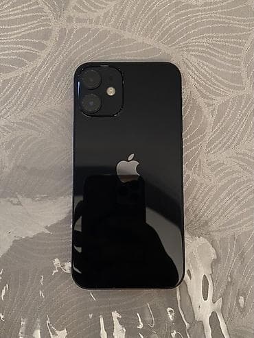 mini ats: IPhone 12 mini, 128 GB, Qara, Face ID — 1