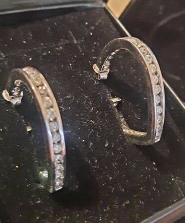 ножи самура в баку: Серьги, Серебро, 925 проба, Самовывоз — 7