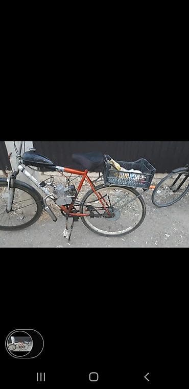 velo skuter: Benzin mühərrikli velosiped - Velosiped şassi: şəhər/trek tipli, 26" — 6