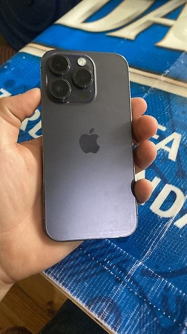 5g modem router: IPhone 14 Pro, 128 GB, Deep Purple, Zəmanət, Face ID — 1