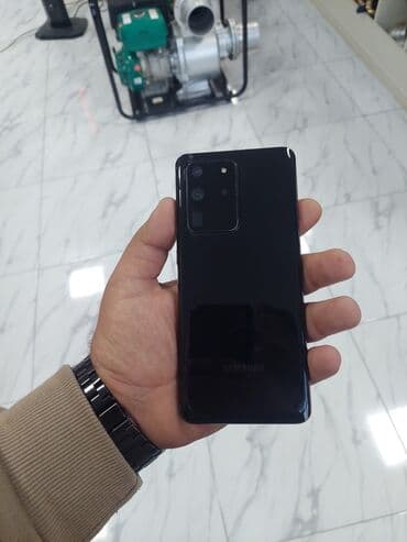 Mətbəx texnikası: Samsung Galaxy S20 Ultra, 128 GB, rəng - Qara, Sensor — 7