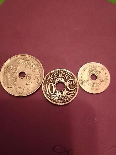 pul: Kolleksiya üçün Avropa xırda pulları – 6 ədəd Tərkib: - İspaniya — 2