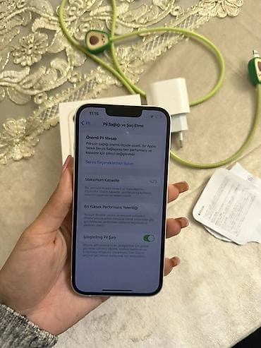 iphone 13 qiymetleri: IPhone 13, 128 GB, Ağ, Face ID — 3