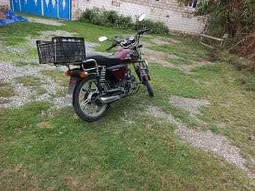 disk təkərlər: NAMA marka motosiklet Xüsusiyyətlər: - Rəng: tünd bordo - Mühərrik — 2