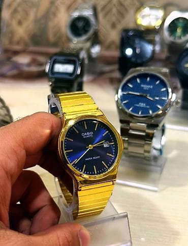 polad qolbaq: Qol saatı, Tissot, rəng - Mavi — 5