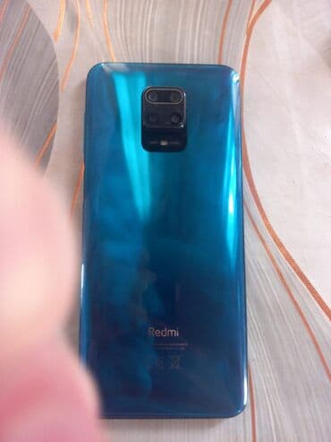 redmi c35: Xiaomi Redmi Note 9S, 128 GB, rəng - Yaşıl, 
 Barmaq izi — 2