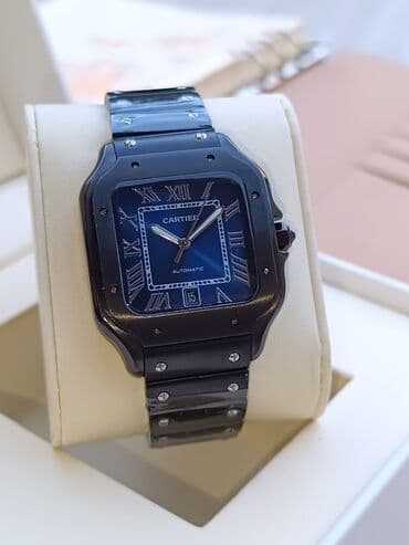 relax saat: Yeni, Qol saatı, Cartier, rəng - Qara — 12