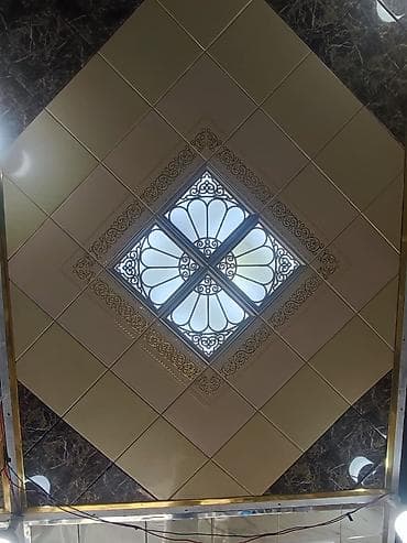 divar panel: Tavan üçün dekorativ panel-komplekt - Material: alüminium kompozit və — 1