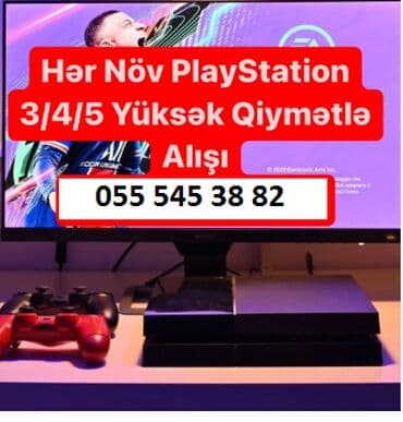 заказать playstation 3: Playstation 3,4,5 konsollarinin unvandan en yuksek qiymetle alisi — 1