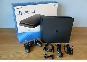 Ps4 Slim Madeli yaxşı veziyetdedir Tezeden seçilmir yaddaşında 5 oyun