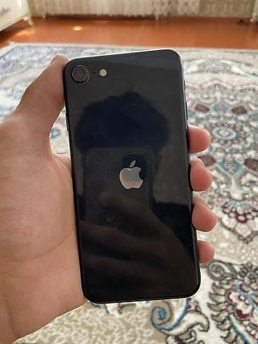 iphone 7 plus plata: IPhone SE 2020, 64 GB, Qara, Barmaq izi — 2