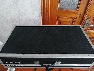 simli alətlər: Keys DJ/musiqi avadanlığı üçün pedalboard/rig çantası (flight case — 2