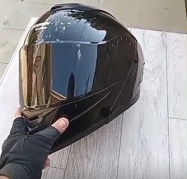 motorlu araba: Moto kask yeni üzərində intercom verilir L razmerdi Real Alıcıya — 1
