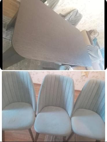 Qonaq otağı üçün, İşlənmiş, Kvadrat masa, 6 stul lalafo.az -da Qonaq otağı üçün, İşlənmiş, Kvadrat masa, 6 stul
