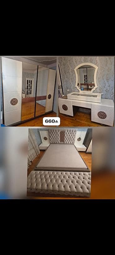 2ci əl yataq mebelləri: *660₼ YATAQ mebeli ÇIXMALIDIR EVDƏN*‼️ Yaxşı vəziyyətdə matrassız — 1