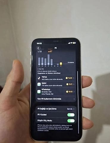 ipone 4: IPhone 11, 128 GB, Zəmanət, Face ID, Sənədlərlə — 5