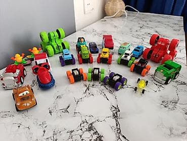 Uşaq oyuncaqları – kiçik maşın və nəqliyyat kolleksiyası Məzmun: -