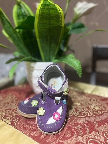 Uşaq geyimi və ayaqqabıları: Rəng - Yasəmən Tuflilər, Ölçü: 23, Qız üçün — 2