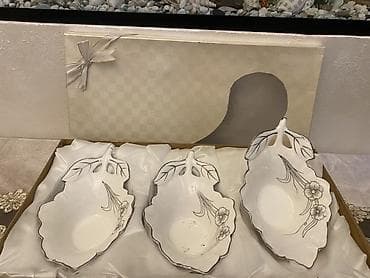 klonka sufreler: Boşqablar, 2 ədədli dəst, rəng - Ağ, Farfor, Almaniya — 7